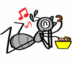 Ants!<Health first> sticker #8375820