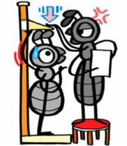 Ants!<Health first> sticker #8375827