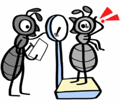 Ants!<Health first> sticker #8375828