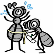 Ants!<Health first> sticker #8375829