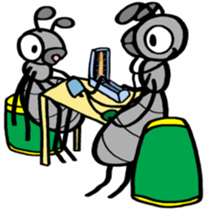 Ants!<Health first> sticker #8375830