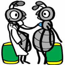 Ants!<Health first> sticker #8375832