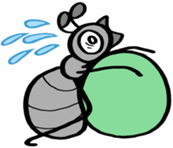 Ants!<Health first> sticker #8375837