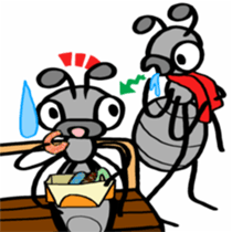 Ants!<Health first> sticker #8375841