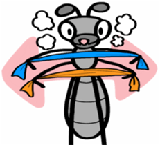 Ants!<Health first> sticker #8375855