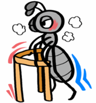 Ants!<Health first> sticker #8375856