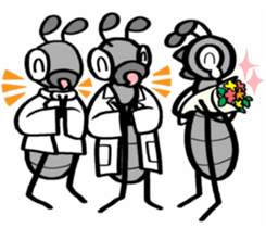 Ants!<Health first> sticker #8375859