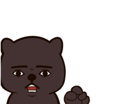 black bear? sticker #8376079