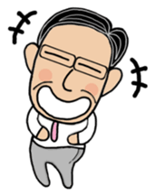 Daily life of Mr. Hirofumi sticker #8376292