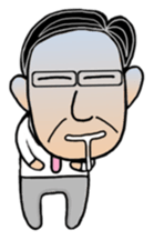 Daily life of Mr. Hirofumi sticker #8376294