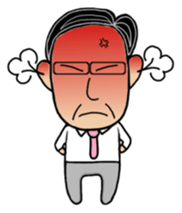 Daily life of Mr. Hirofumi sticker #8376295
