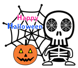 Halloween&message sticker #8376826