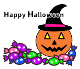 Halloween&message sticker #8376829