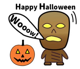 Halloween&message sticker #8376831