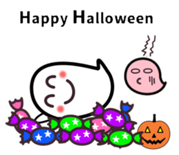 Halloween&message sticker #8376839