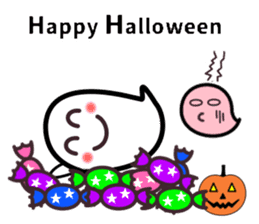 Halloween&message sticker #8376839