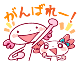 kaz Axolotl Sticker sticker #8376950