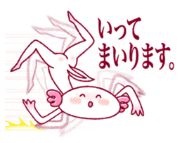 kaz Axolotl Sticker sticker #8376956