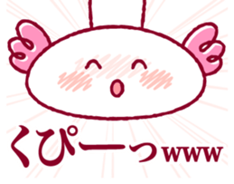 kaz Axolotl Sticker sticker #8376984