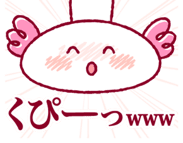 kaz Axolotl Sticker sticker #8376984
