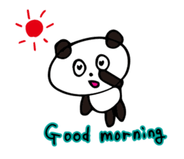 Claims about panda English version sticker #8377149