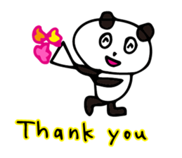 Claims about panda English version sticker #8377151