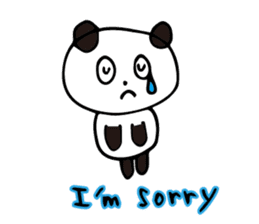 Claims about panda English version sticker #8377152