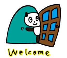 Claims about panda English version sticker #8377155