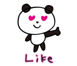 Claims about panda English version sticker #8377157