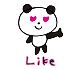 Claims about panda English version sticker #8377157