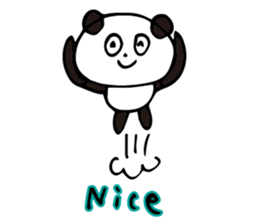 Claims about panda English version sticker #8377158