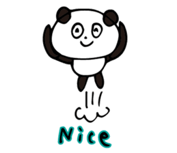 Claims about panda English version sticker #8377158