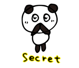 Claims about panda English version sticker #8377159