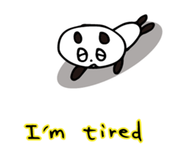 Claims about panda English version sticker #8377163