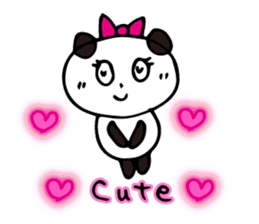 Claims about panda English version sticker #8377164