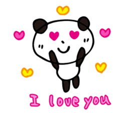 Claims about panda English version sticker #8377165