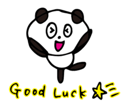 Claims about panda English version sticker #8377167