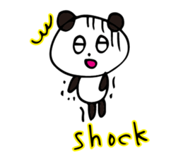 Claims about panda English version sticker #8377169