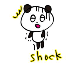 Claims about panda English version sticker #8377169