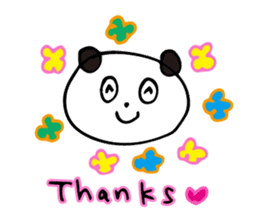 Claims about panda English version sticker #8377171