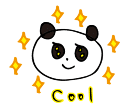 Claims about panda English version sticker #8377173