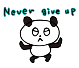 Claims about panda English version sticker #8377187