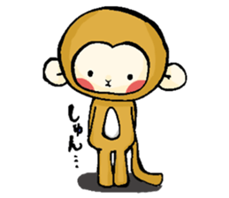 Stickers of monkey sticker #8377241