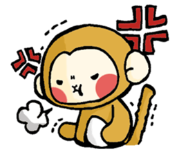 Stickers of monkey sticker #8377244