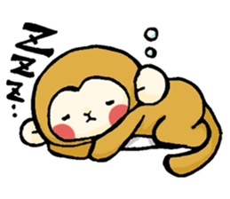 Stickers of monkey sticker #8377265