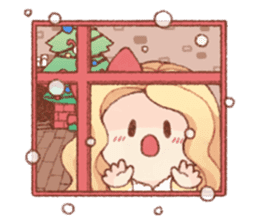 Rapunzel's Merry Christmas sticker #8377629