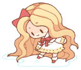 Rapunzel's Merry Christmas sticker #8377631