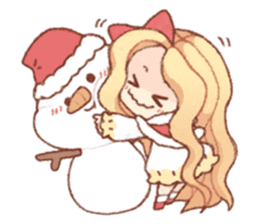 Rapunzel's Merry Christmas sticker #8377632