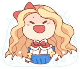 Rapunzel's Merry Christmas sticker #8377634