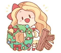 Rapunzel's Merry Christmas sticker #8377638